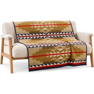 image:imagePendleton Jacquard Unnapped Twin Blanket 64 x 80 in Heirloom Virgin WoolMedicine Bow