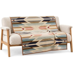 image:imagePendleton Jacquard Unnapped Twin Blanket 64 x 80 in Heirloom Virgin WoolWyeth Trail