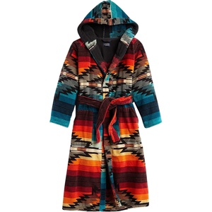 image:imagePendleton Mens 100 Cotton Plush Terry Velour RobeSaltillo Sunset
