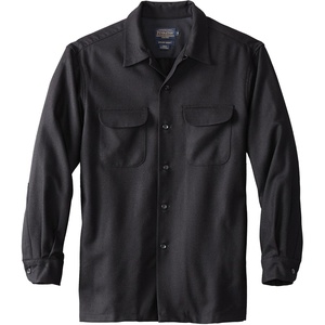 image:imagePendleton Mens Iconic 100 Wool Board ShirtBlack Flannel