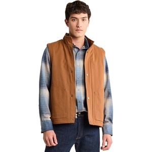 image:imagePendleton Mens Pine Grove Canvas Vest with Wool Blend LiningWhisky
