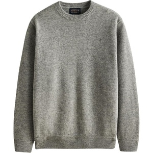 image:imagePendleton Mens Shetland Wool Pullover Mens SweaterLight Grey Heather