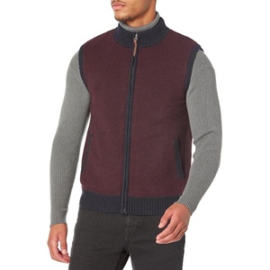 image:imagePendleton Mens Shetland Wool Sweater VestNavyBurgundy