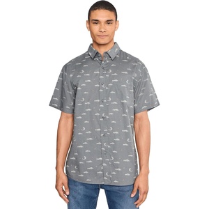 image:imagePendleton Mens Shoreline UltraLight Cotton Shirt Breathable Short SleeveFish Grey