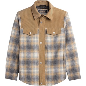 image:imagePendleton Mens Timberline Jacket Outdoor Shirt JacketGrey Camel Plaid