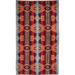 image:imagePendleton Oversized Jacquard Spa Towel 40 x 70 in 100 Cotton Bath TowelCanyonlands Desert Sky