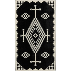 image:imagePendleton Oversized Jacquard Spa Towel 40 x 70 in 100 Cotton Bath TowelLos Ojos Black