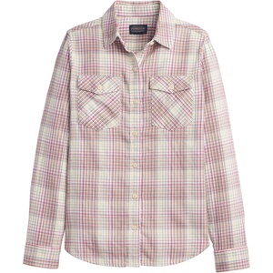 image:imagePendleton The Perfect Two Pocket Lightweight Flannel Shirt for WomenIvory Multi Plaid