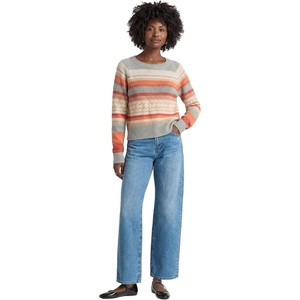 image:imagePendleton Womens Raglan Cotton Graphic Sweater 100 Peruvian CottonRustBlue Multi